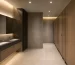 Modern ofiste kompakt laminat WC kabin sistemleri